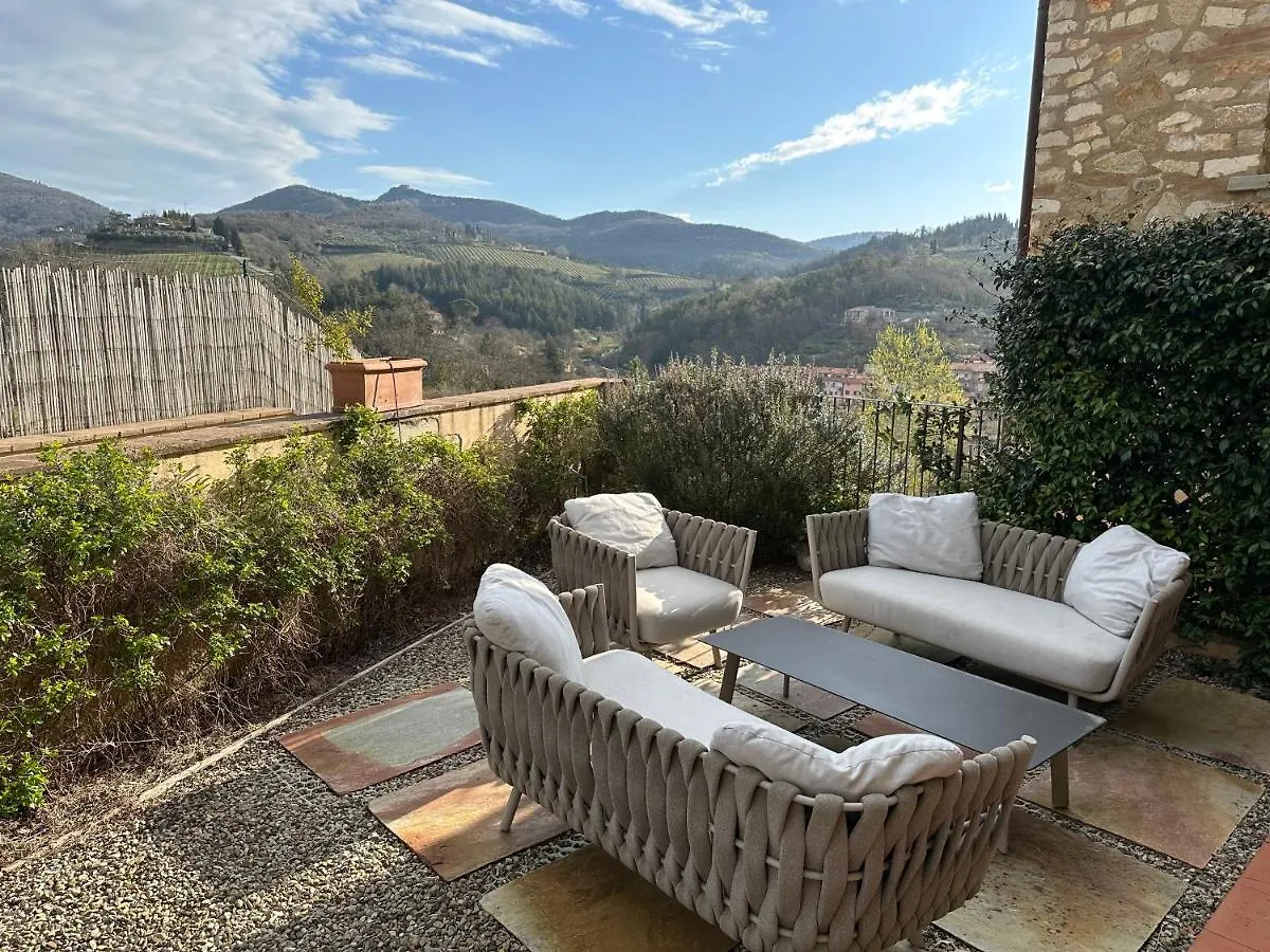 펜션 Borgo Di Gaiole - Casa Bd - Apartment With A View & Travel Guide 카이오레인챠안티