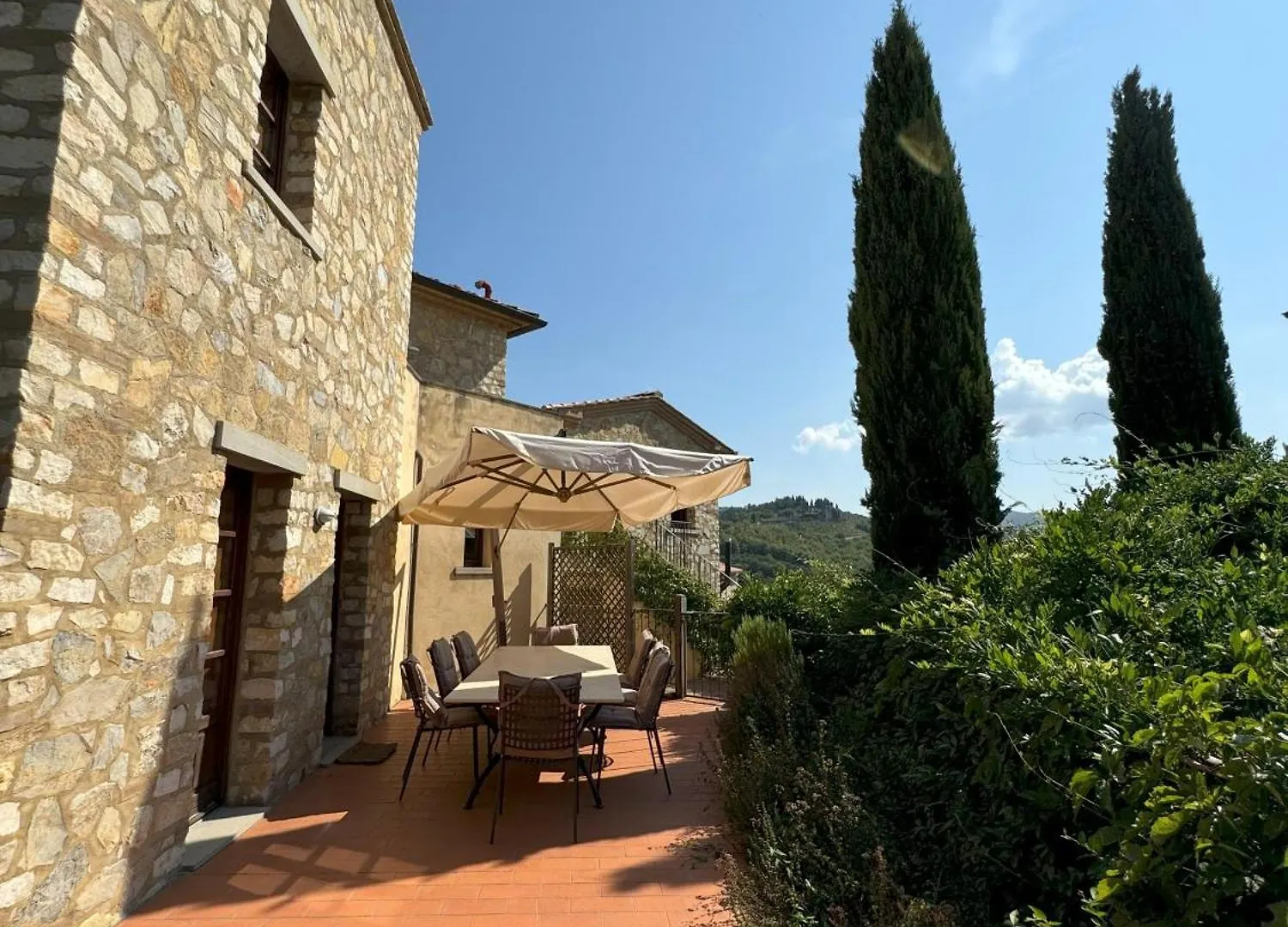 펜션 Borgo Di Gaiole - Casa Bd - Apartment With A View & Travel Guide 카이오레인챠안티